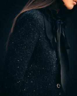 Detail from the CHANEL FW24 Ready to wear Show at the Grand Palais Paris — Photo Mathieu Bonnin 