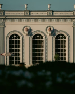 Architectural detail from Moet & Chandon — Photo Mathieu Bonnin 