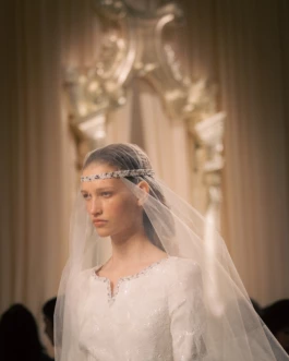 Portrait of the bride — Photo Mathieu Bonnin 