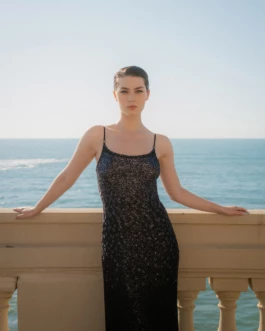 Anamaria Vartolomei - Portrait at the Biarritz Film Festival 2025 — photo Mathieu Bonnin 